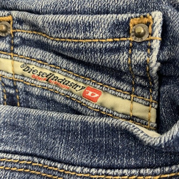 Diesel Ronhoir Regular Boot Cut Denim Jeans 27 - Picture 2 of 9